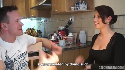 Hungry Czech whores and one guy — screenshot 