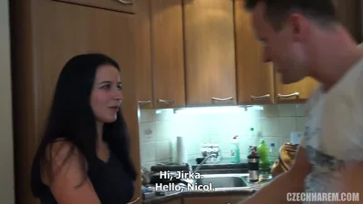 Hungry Czech whores and one guy — screenshot 