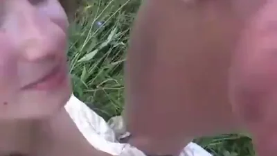 Orgy in the forest with Russian sluts — screenshot 
