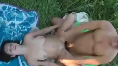 Orgy in the forest with Russian sluts — screenshot 