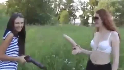 Orgy in the forest with Russian sluts — screenshot 
