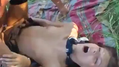 Orgy in the forest with Russian sluts — screenshot 