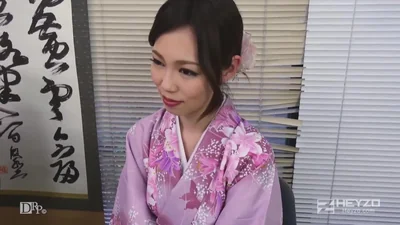 Old men fuck a young geisha — screenshot 