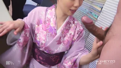 Old men fuck a young geisha — screenshot 