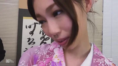 Old men fuck a young geisha — screenshot 