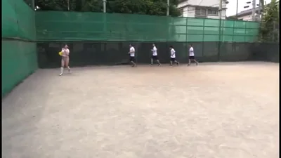 Orgies with a busty Japanese woman — screenshot 