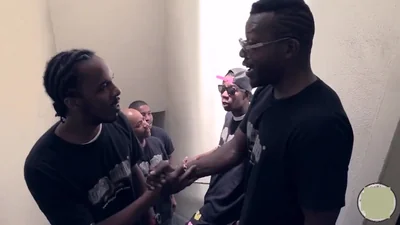 Black guys are fucking a pretty bitch in the toilet — screenshot 