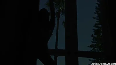 Valya gets two cocks shoved into her — screenshot 
