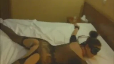 BDSM scene with female bondage and anal sex — screenshot 