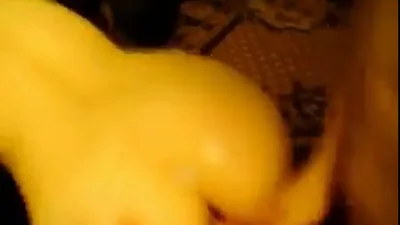 Brunette gets fucked by two dicks — screenshot 